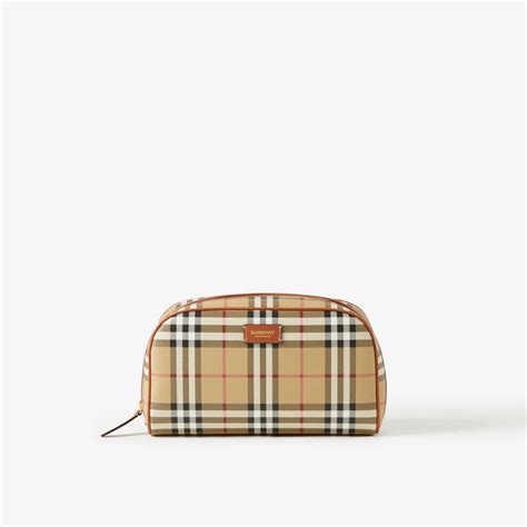 trousse de toilette burberry|Trousse de toilette House Check en noir – Burberry .